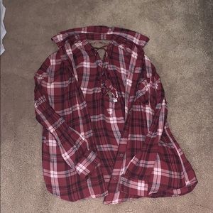 Flannel coverup